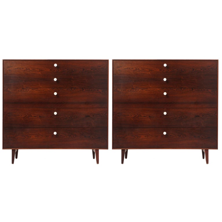 Thin Edge Chests of Drawers by Nelson For Sale at 1stDibs