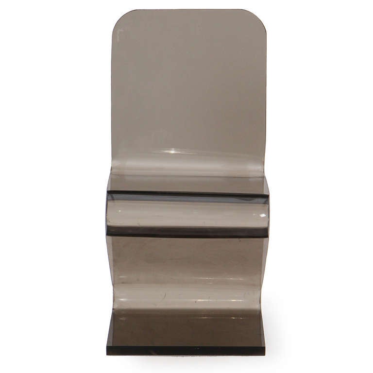 lucite z chair