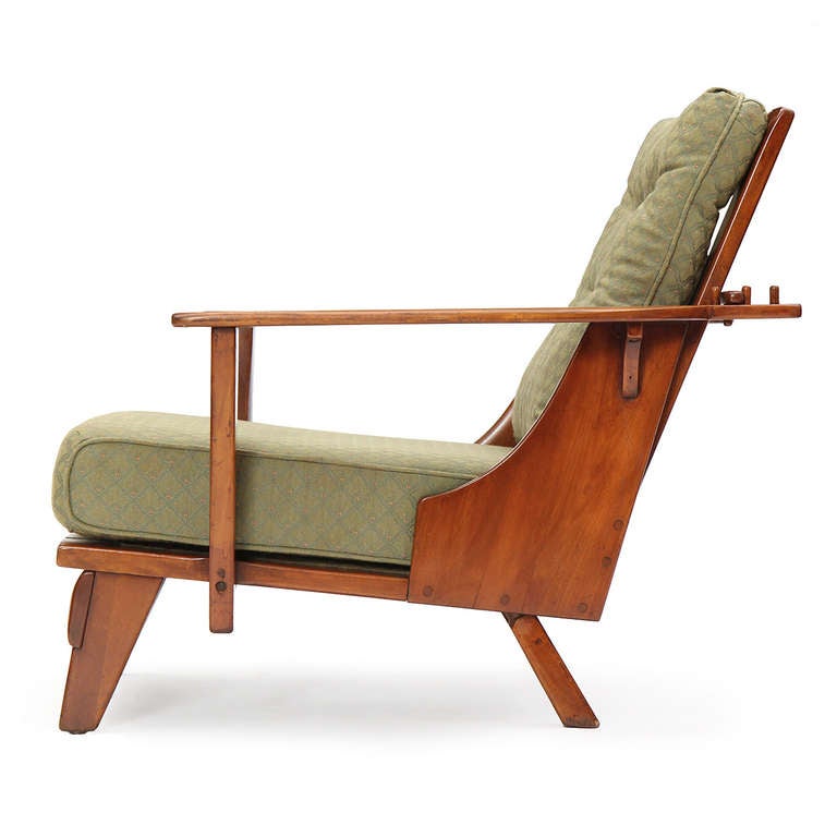 Arts and Crafts Morris Chair by Herman DeVries