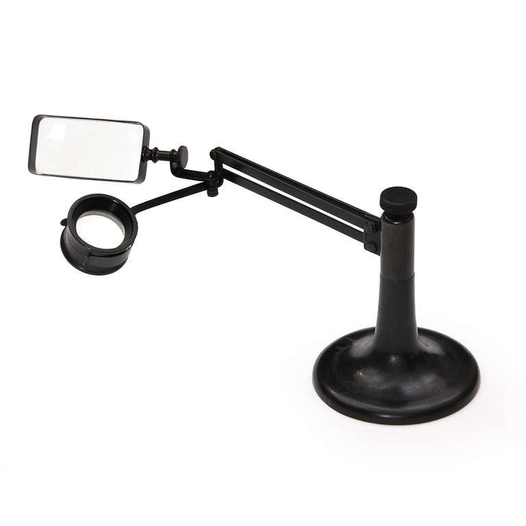 Industrial Cast Iron Magnifier and Loupe 2