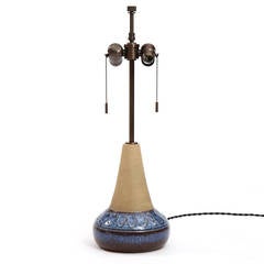 Ceramic Table Lamp by Soholm
