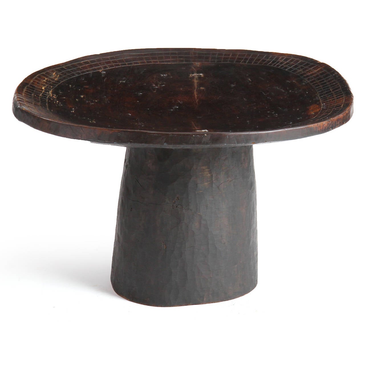 African Carved Senufo Table