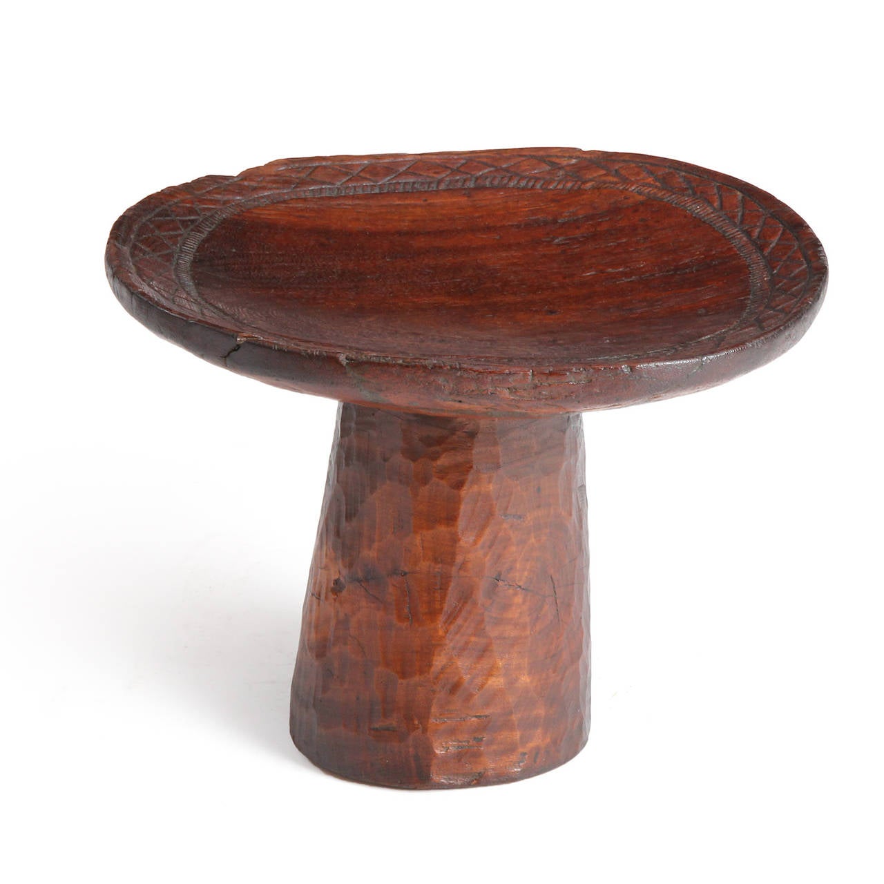 Hardwood Senufo Carved Tribal Table For Sale