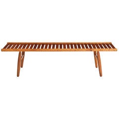 Slatted Bench by Vilhelm Wohlert