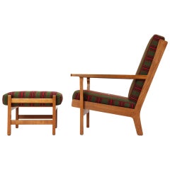 Wide-Arm Easy Chair by Hans Wegner