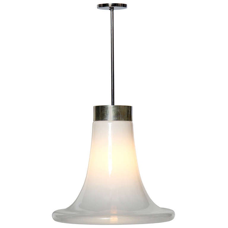 Oversized Glass Pendant Light For At 1stdibs Oversized Glass Pendant Light For