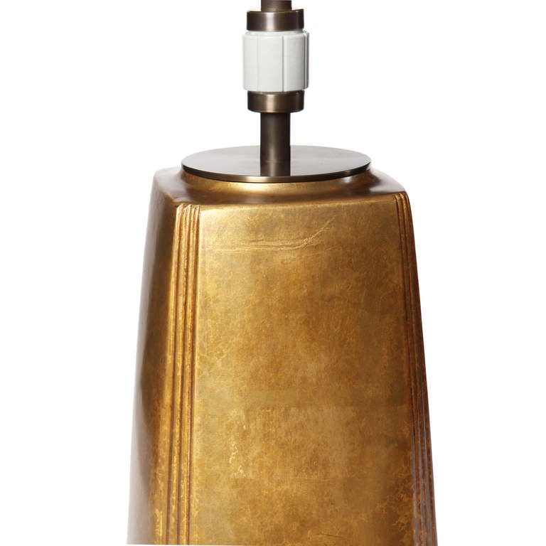 Bronze Gilt Table Lamp by Damon Giffard