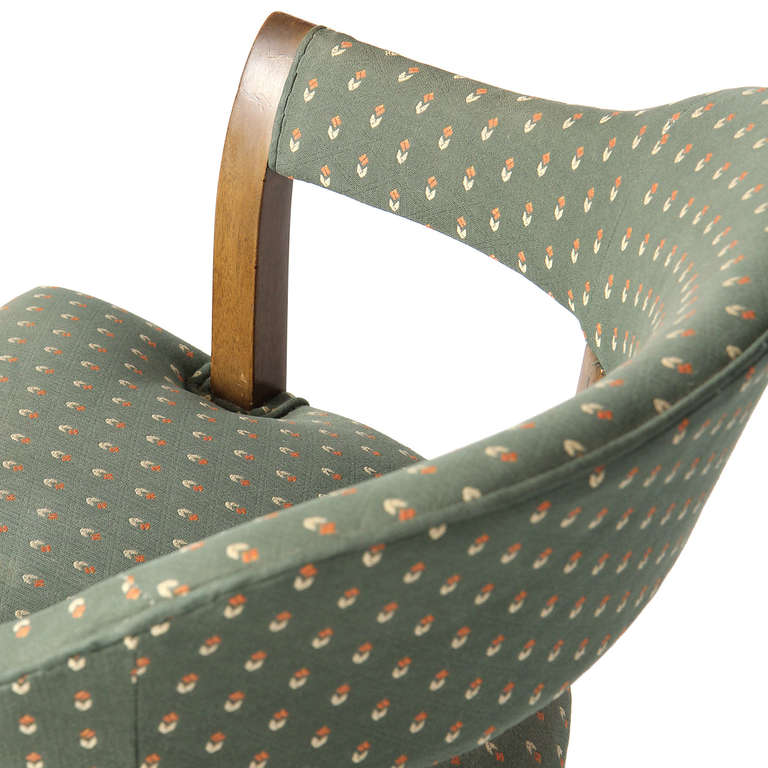 Humpbacked Armchair by Edward Wormley 1