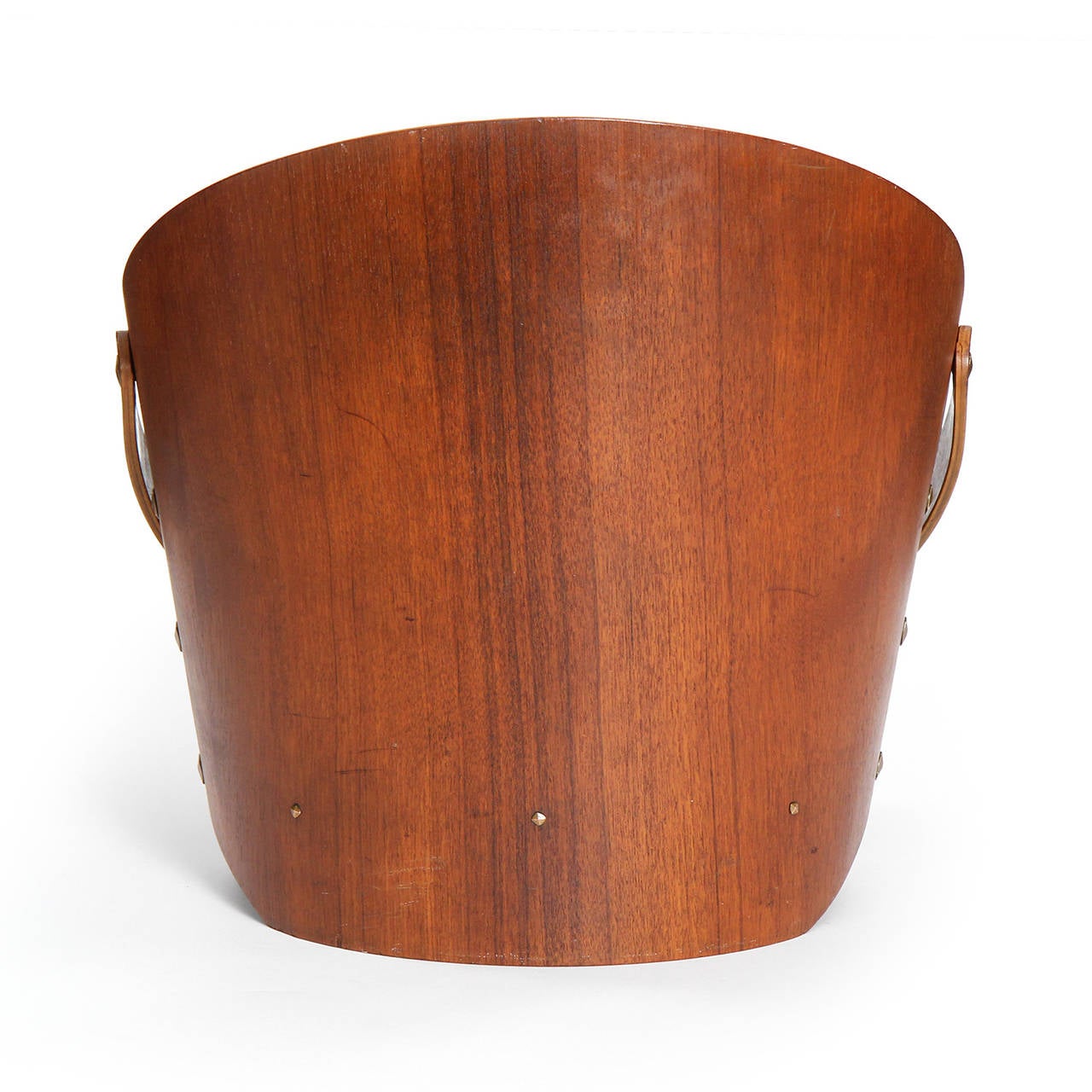 Mid-20th Century Teak Peridiocals Basket For Sale