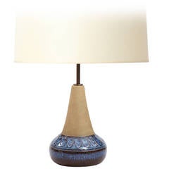 Ceramic Table Lamp by Soholm