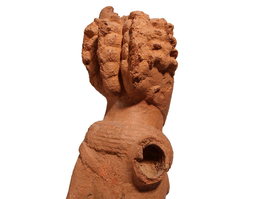 Nok Terracotta Figure In Excellent Condition In Sagaponack, NY