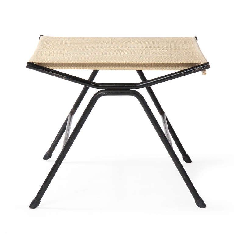 String Ottoman by Allan Gould