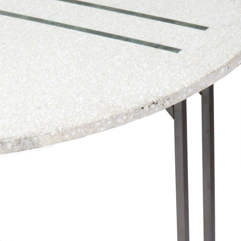 Terrazzo and Bronze Low Table 2