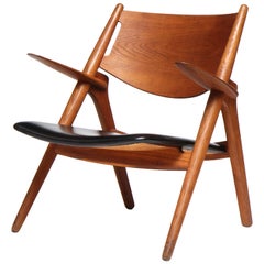 Sawbuck Lounge Chair by Hans J. Wegner