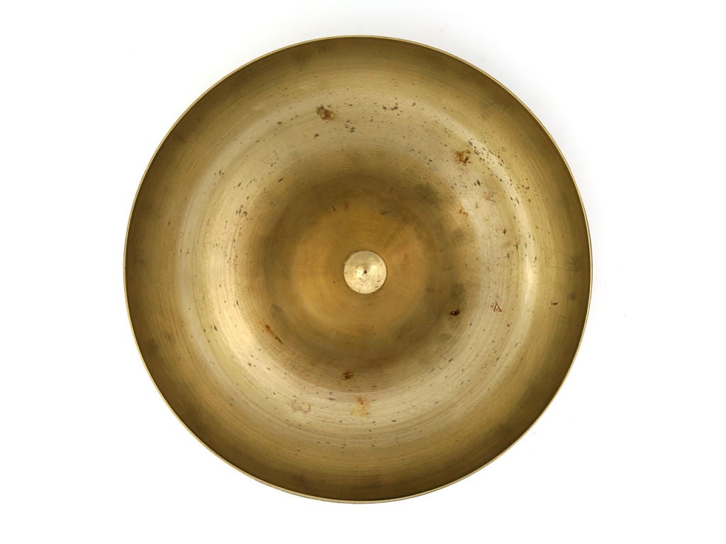 Brass the Cone Ashtray by Carl AUBOCK