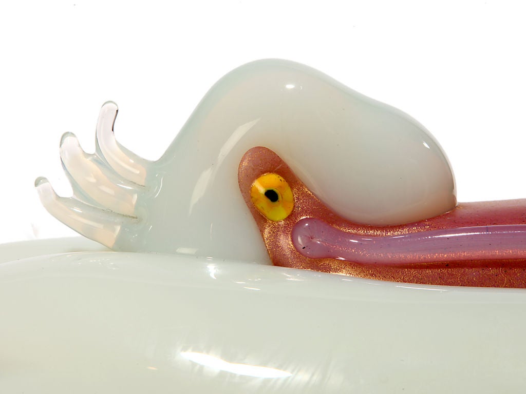 Pelican Sculpture by Archimede Seguso 3