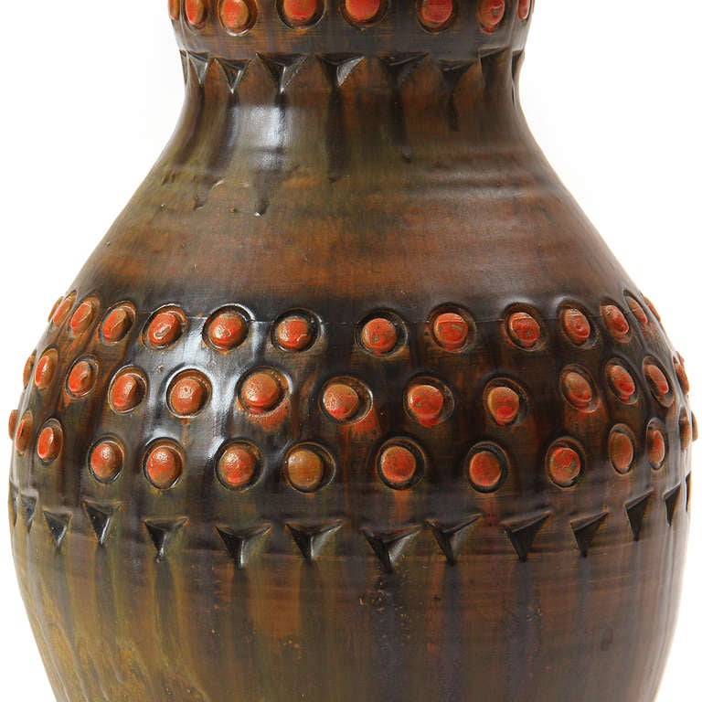 Pottery Table  Lamp