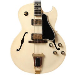 Ivory Lacquer, 1966 Gibson ES-175 Arch Top Guitar 9