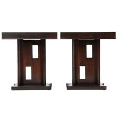 Mahogany End Tables Mahogany End Tables
