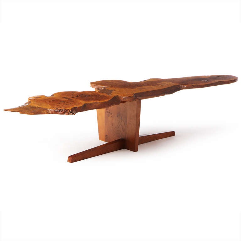 Early Minguren Coffee Table in the Style of George Nakashima In Good Condition In Sagaponack, NY