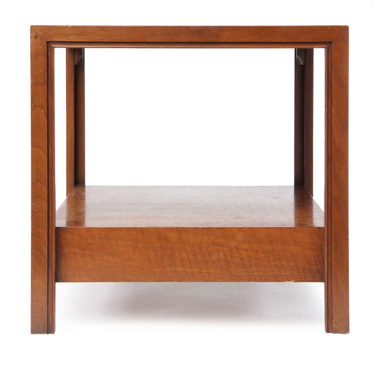 American Pair of Parsons End Tables by Baker