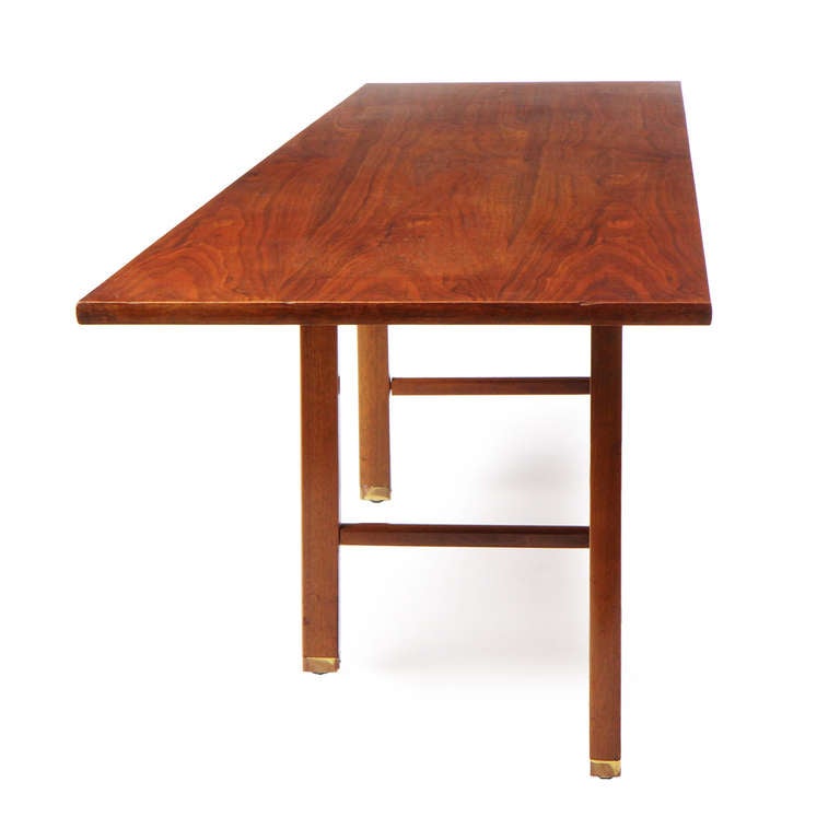 Asymmetrical Coffee Table by Edward Wormley In Good Condition For Sale In Sagaponack, NY