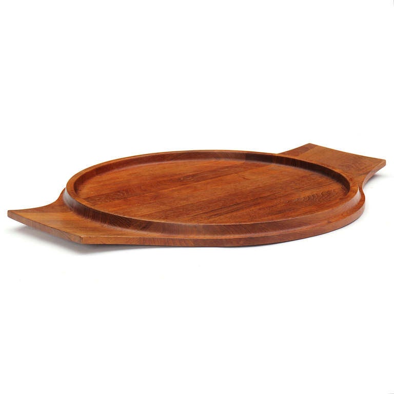 Scandinavian Modern Teak Platter by Jens Quistgaard