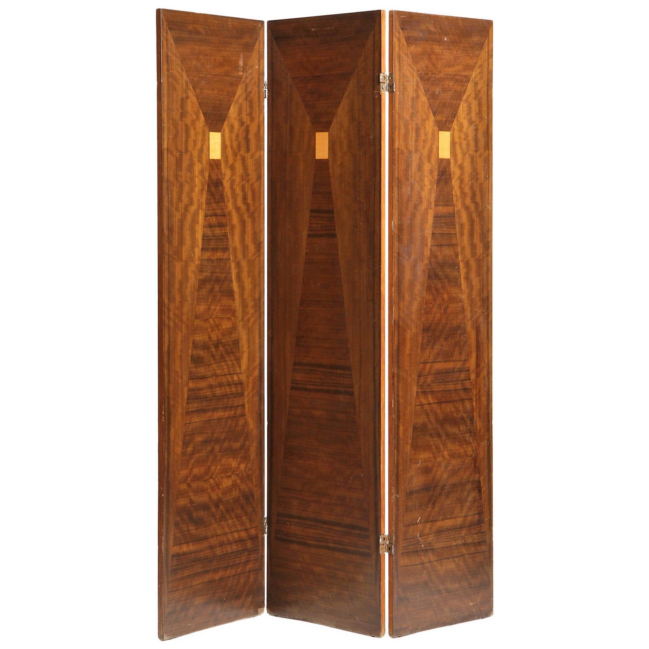 Paneled Folding Art Deco Screen at 1stdibs