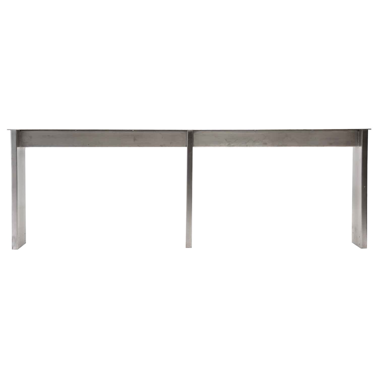 Long Minimalist Steel Table from Yankee Stadium