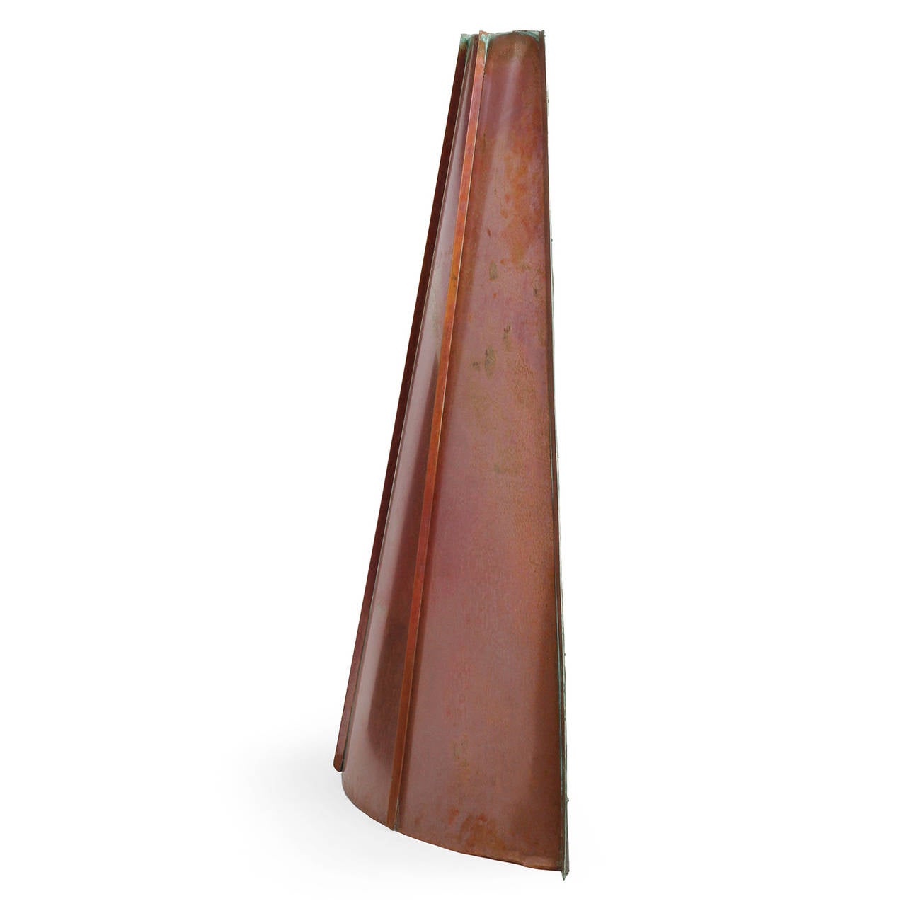 Mid-Century Modern Patinated Copper Hood For Sale