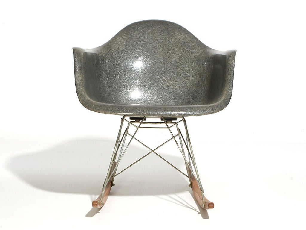 Fiberglass Zenith Shell Rocking Chair RAR by Charles and Ray Eames