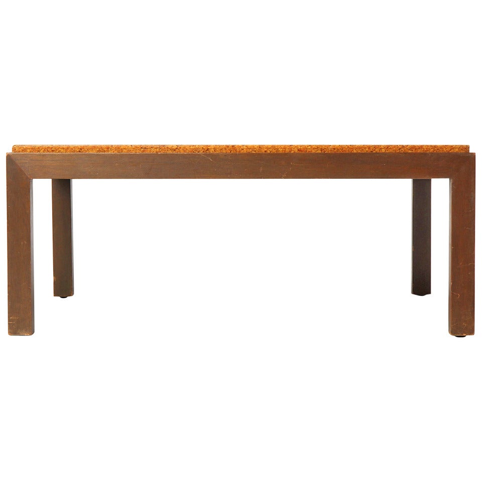 Cork Low Table by Edward Wormley