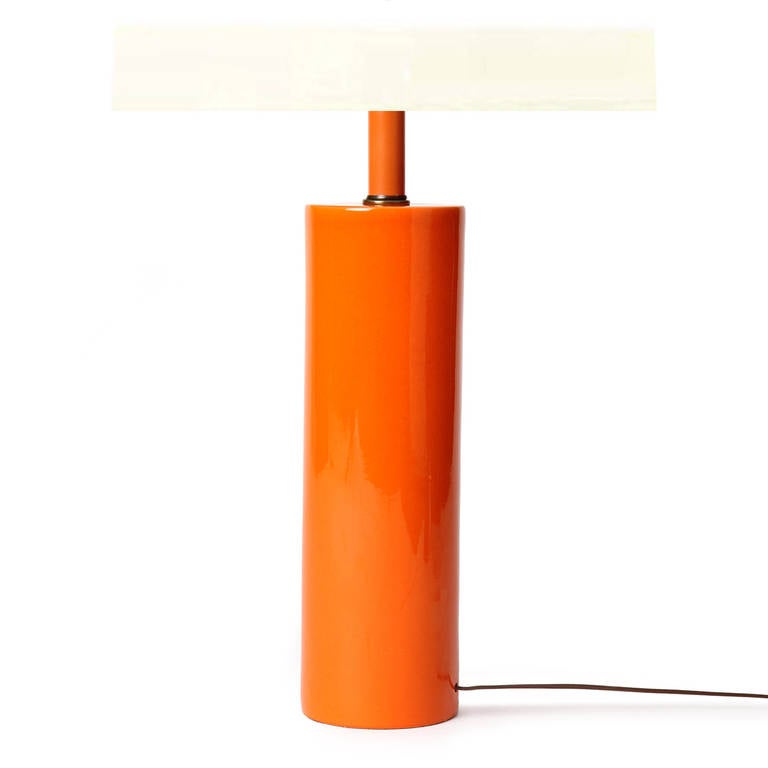 American Cylindrical Table Lamp