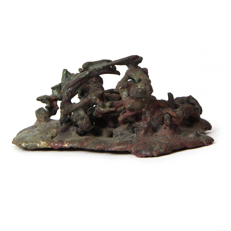 American Molten Bronze Sculpture For Sale