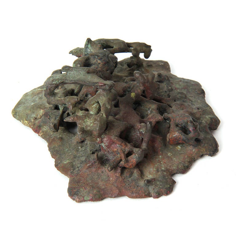 Molten Bronze Sculpture For Sale 1