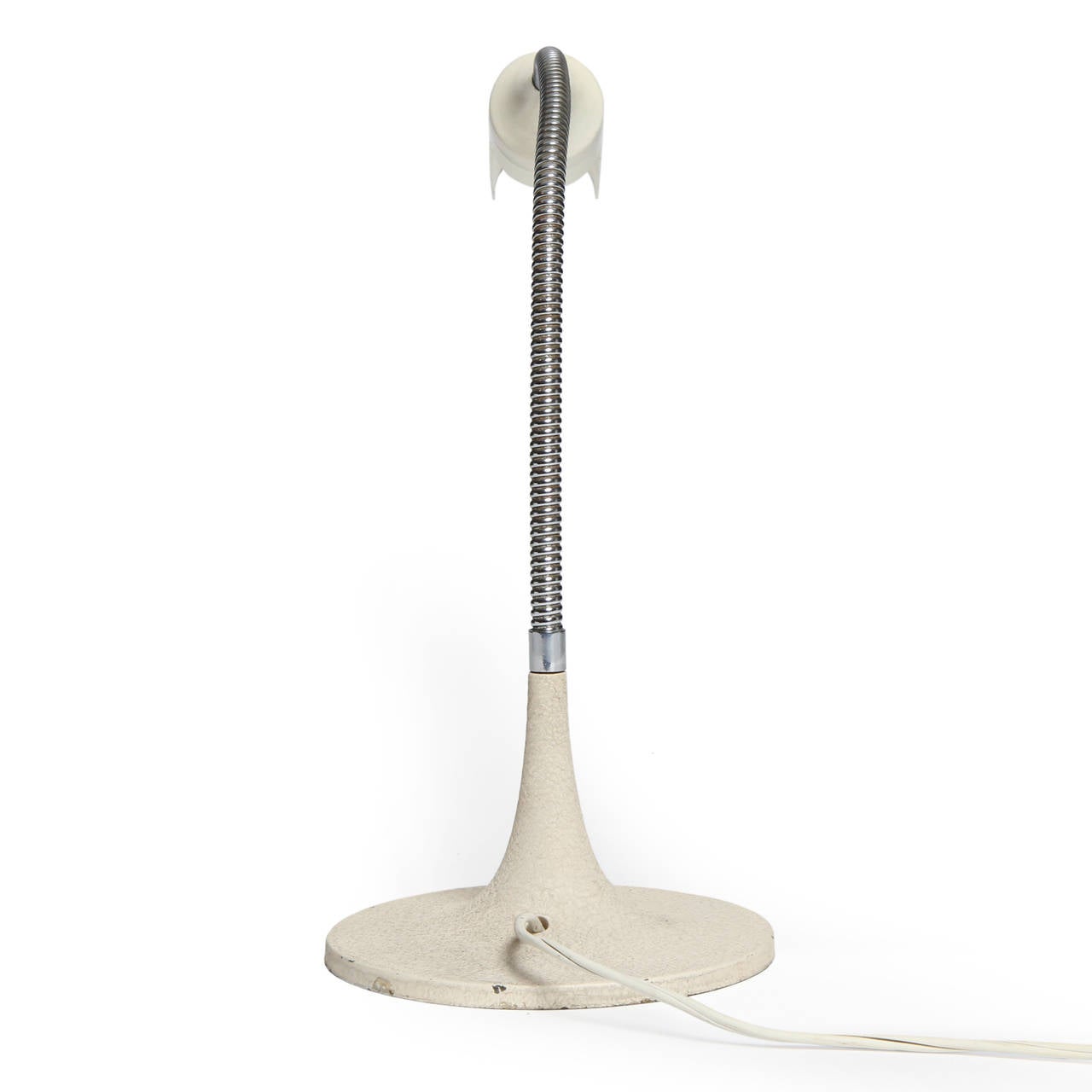Enamel Adjustable Desk Lamp by Gino Sarfatti For Sale