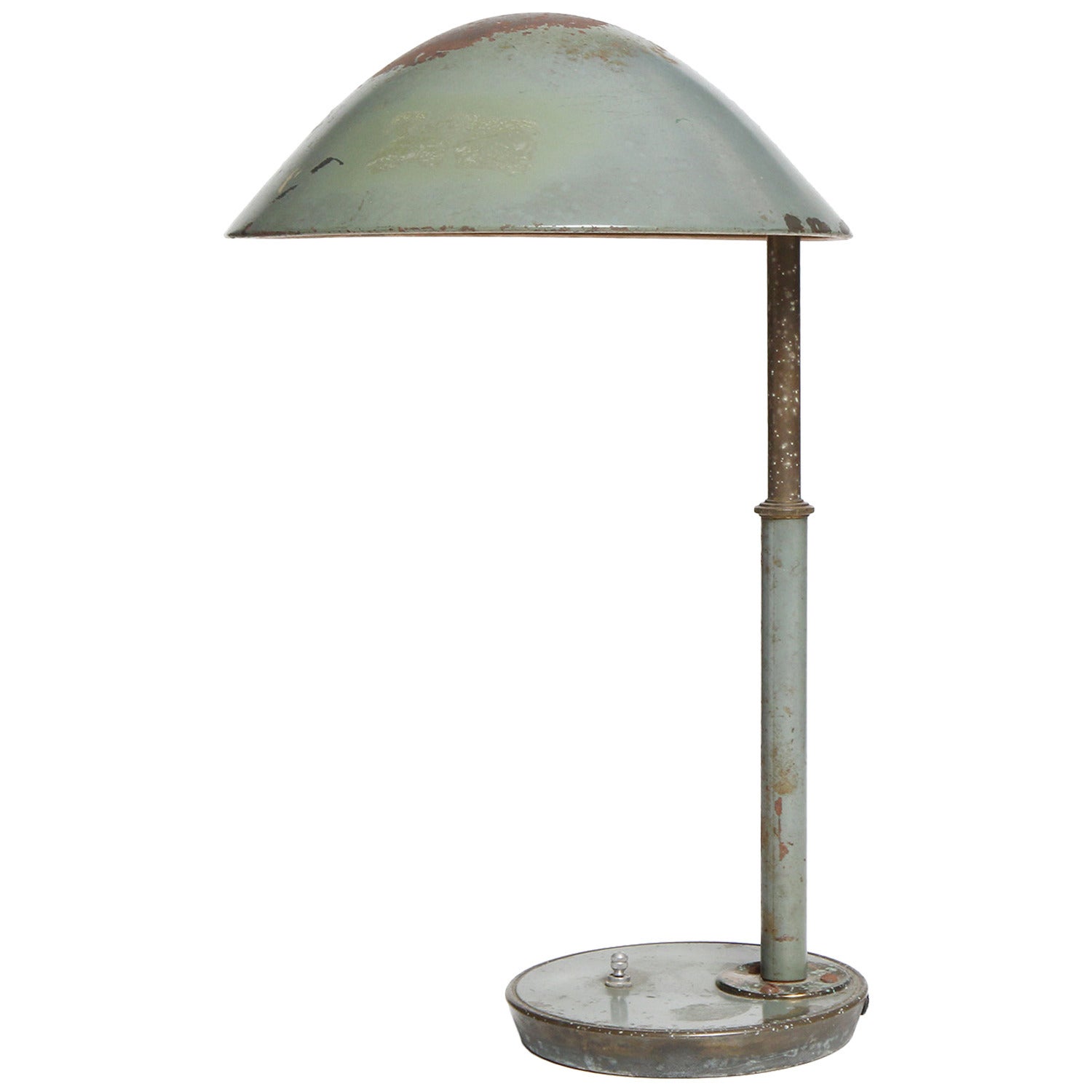 Modernist Painted Table Lamp For Sale