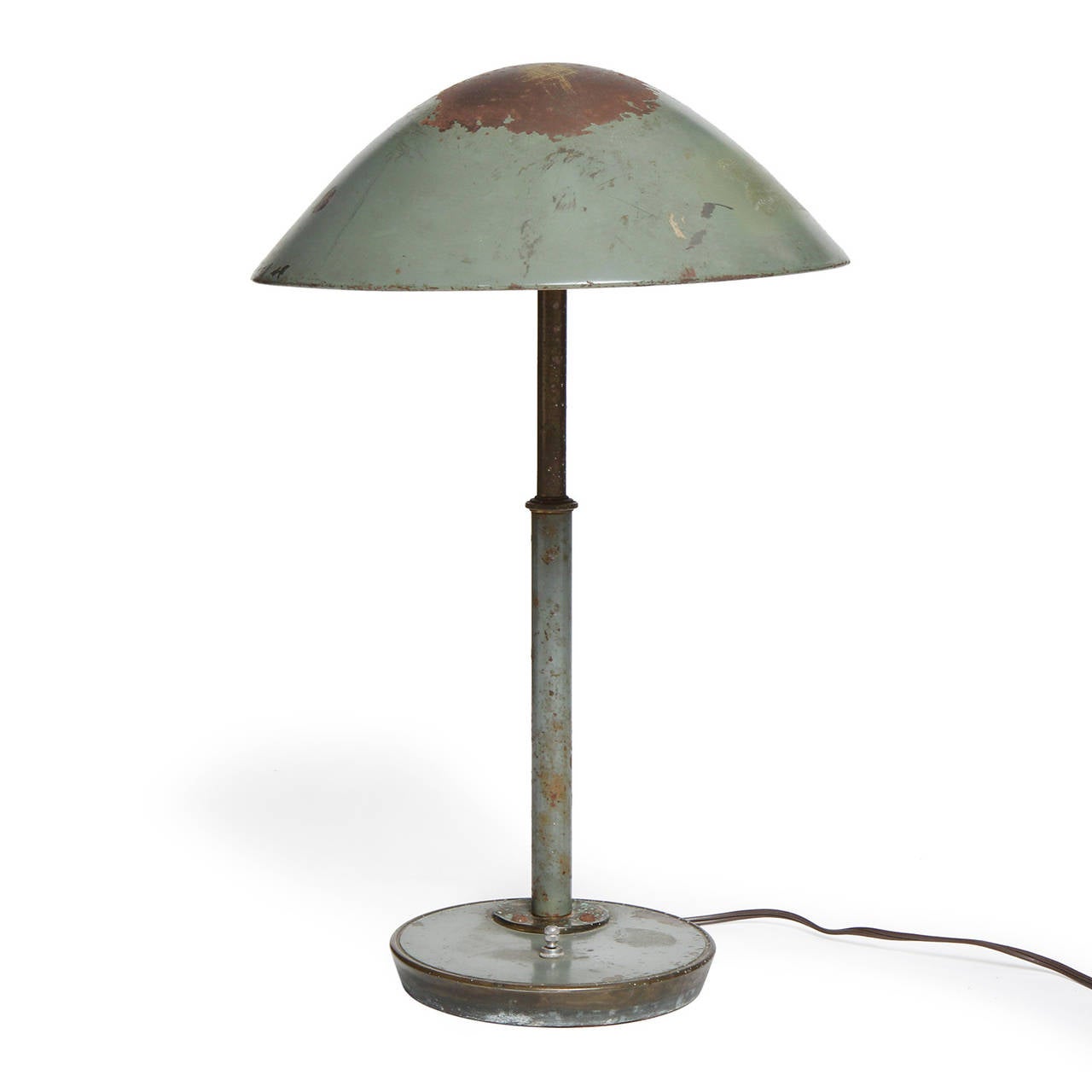 Danish Modernist Painted Table Lamp For Sale