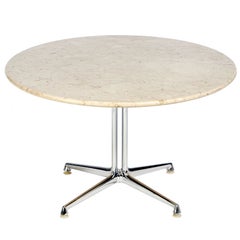 Vintage LaFonda Pedestal Table by Eames