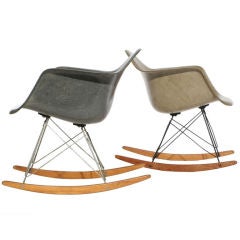 Zenith Shell Rocking Chair RAR by Charles and Ray Eames