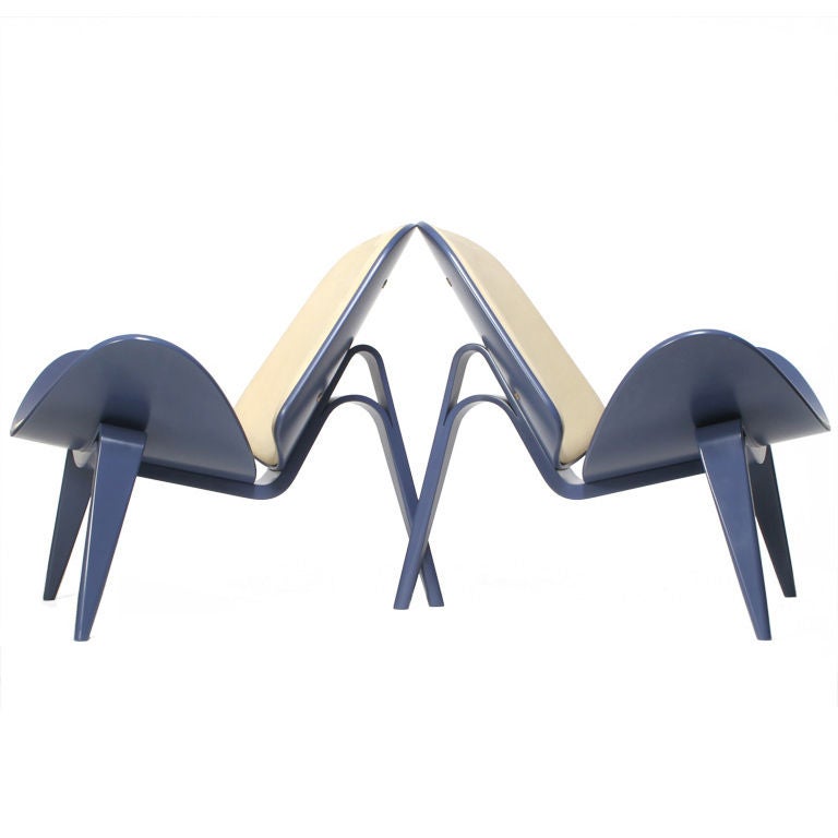 the Shell Chair by Hans Wegner