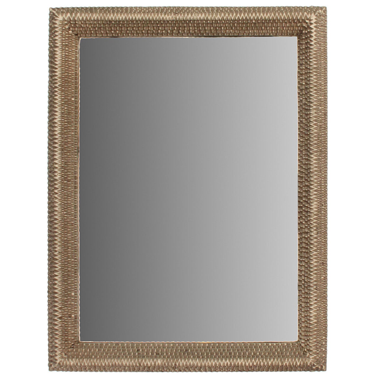 Tramp Art Mirror