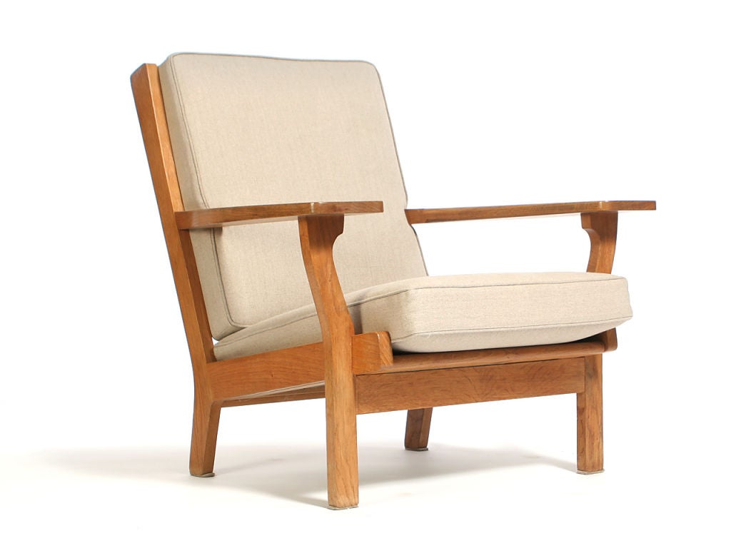 Danish Oak Adirondack Chairs by Hans Wegner