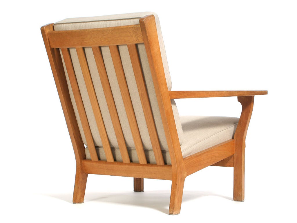 Mid-20th Century Oak Adirondack Chairs by Hans Wegner