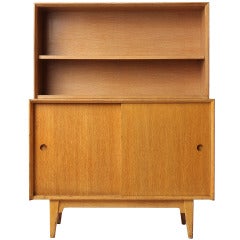 Cabinet and Open Shelf by Jens Risom 9