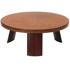 Cork Low Table By Paul Frankl