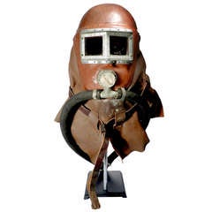 Antique 1800s Smoke Rescue Mask