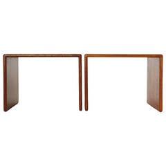 Solid Walnut End Tables by Gerald McCabe