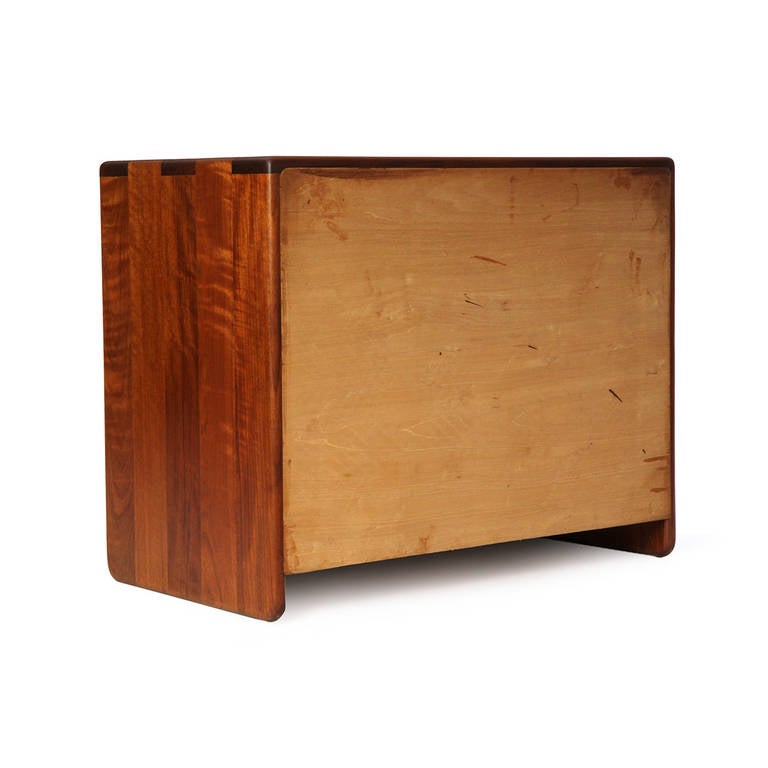 American Solid Walnut Dresser by Gerald McCabe