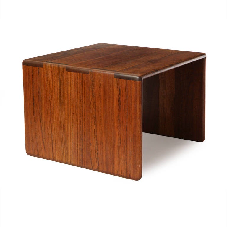 Mid-Century Modern Solid Walnut End Tables by Gerald McCabe